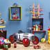 Ride-On Racing Car - Silver image 3
