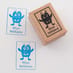 Named Rubber Stamp - Little Monster image