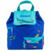 Personalised Shark Quilted Backpack image