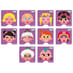 Magneti'book - Crazy Faces (girls) image 4
