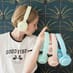 Children’s Wireless Headphones - Yellow Pastel image 3