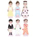 Princess Charlotte Magnetic Dress Up Set image 3
