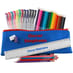 Named Jumbo Pencil Case Set - Blue image