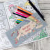 Personalised Canvas Pencil Case - Rainbow Unicorn image 2