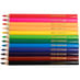12 Named Chunky Triangular Colouring Pencils image 1