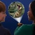 children playing with Dinosaur Projection Watch