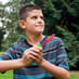 Child playing with a Pop Rocketz