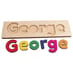 Wooden Name Puzzle George