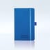 Personalised Castelli Notebook French Blue With Text of Your Choice By Pear Tree