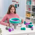 Girl using the Knitting Circle Studio