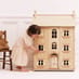 The Grand Natural Wood Dolls House Child