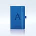 Personalised Castelli Notebook With Decorative Initial Design and Text of Your Choice By Pear Tree