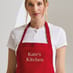 Personalised Cotton Apron by Pear Tree
