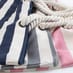 Personalised Striped Beach Bag Colours