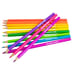 Personalised Neon Colouring Pencils image 1
