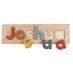 Wooden Name Puzzle 1-7 - Autumn Colours