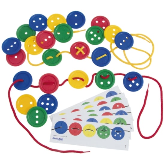 Buttons for Lacing | Educational Toys | Mulberry Bush