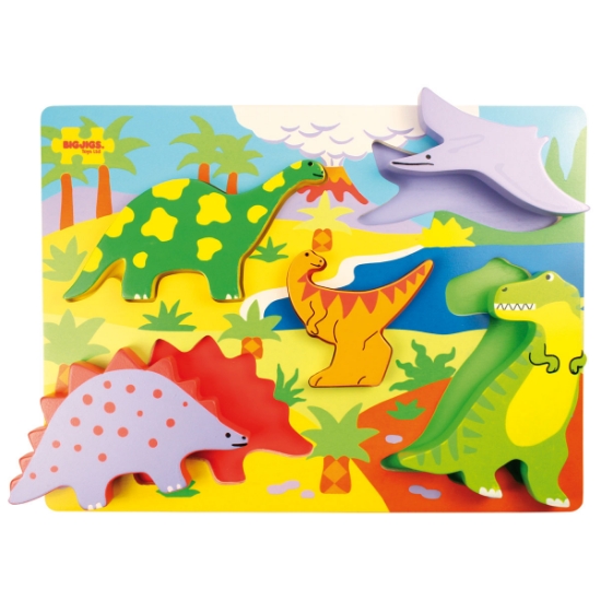Toddler Lift Out Puzzle - Dinosaurs