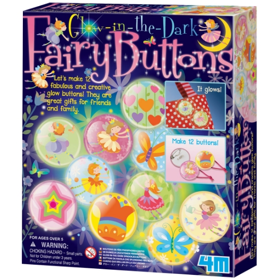 Glow in the Dark Fairy Buttons