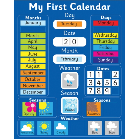 Magnetic First Calendar