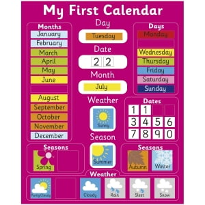 Picture of My First Calendar (Pink)