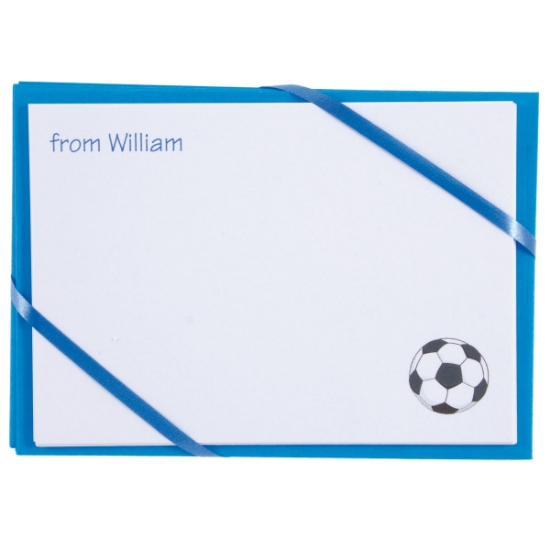 Named Cards - Football (Blue)
