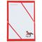 Picture of Named Notepaper - Horse (Red)