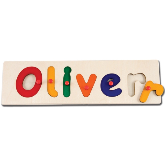 Wooden Name Jigsaw - 1- 7 Letters