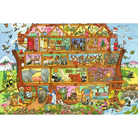 Noahs Ark Puzzle 96 piece | Bigjigs (BJ014C) | Mulberry Bush