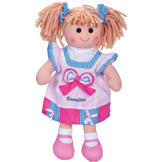 Personalised Rag Doll - Light Pink