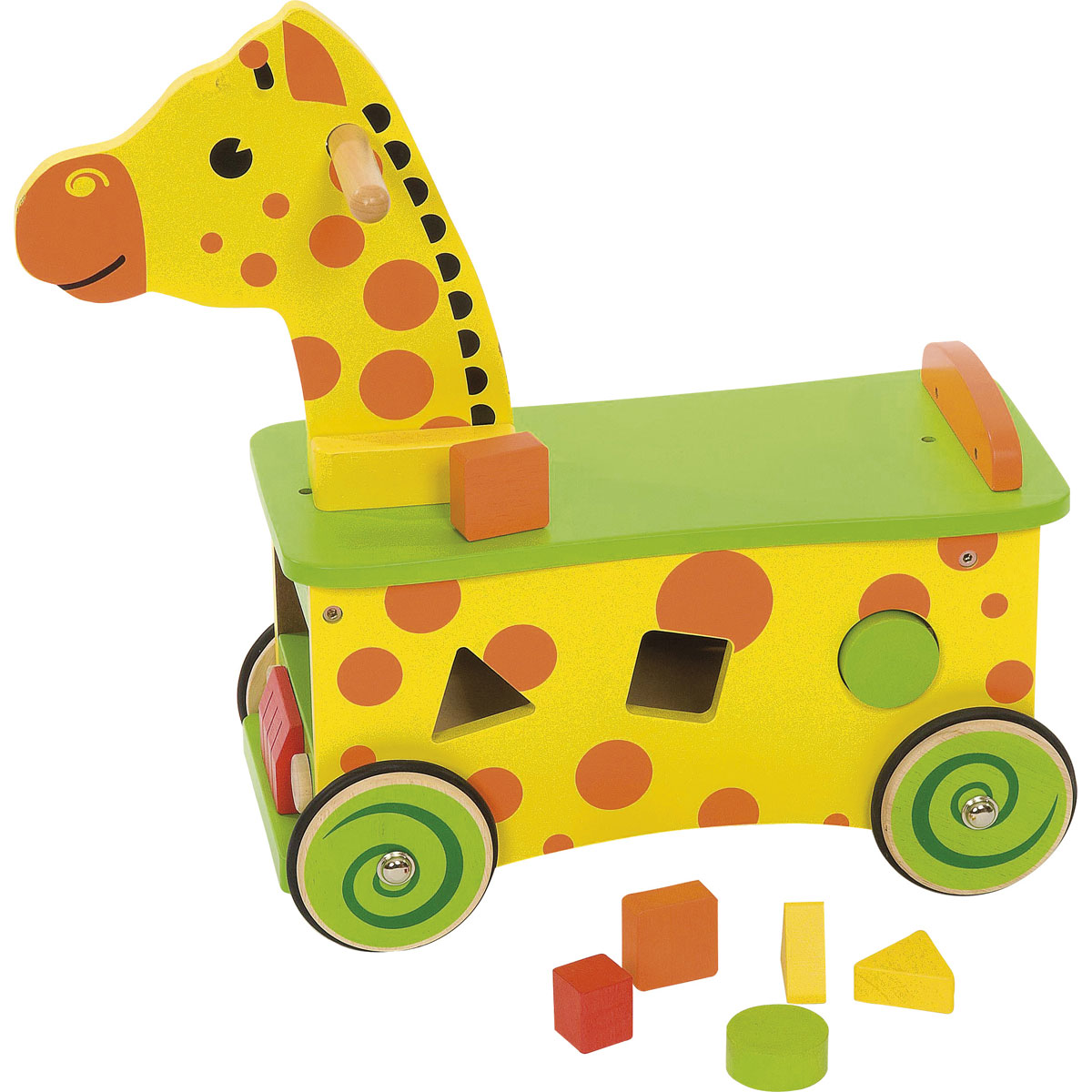 Ride on Giraffe Sorter | Bigjigs (BB027) | Trikes & Ride-Ons