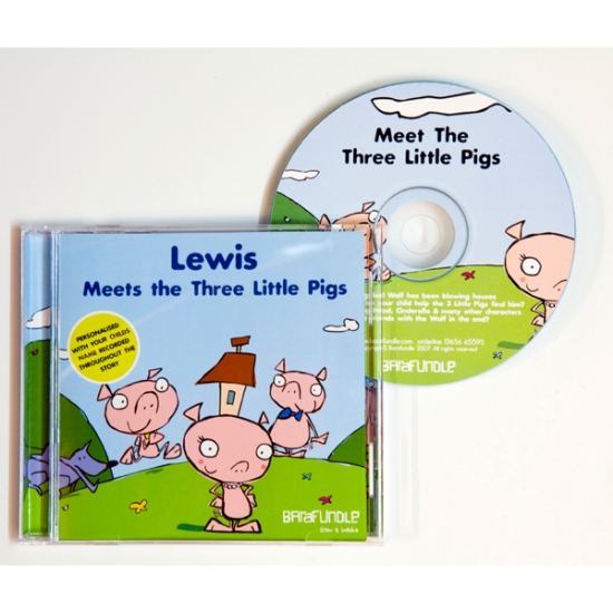 Personalised Storytime CD - 3 Little Pigs