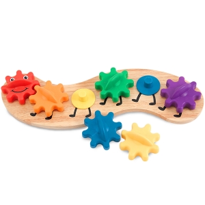 Picture of Wooden Caterpillar with Gears