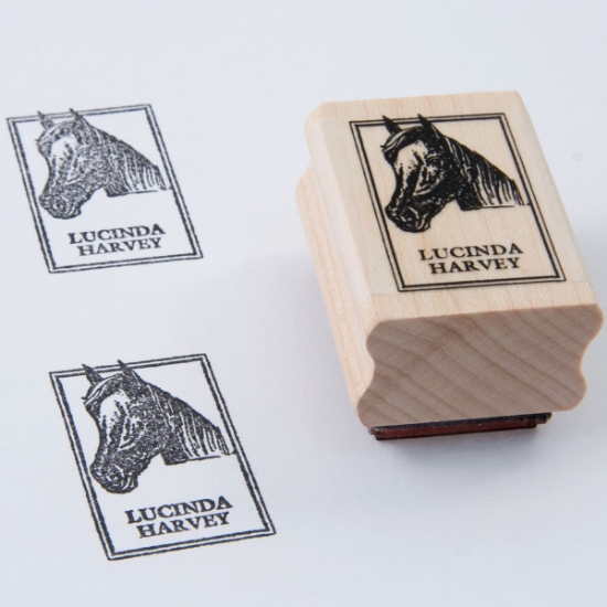 Named Rubber Stamp - Pony