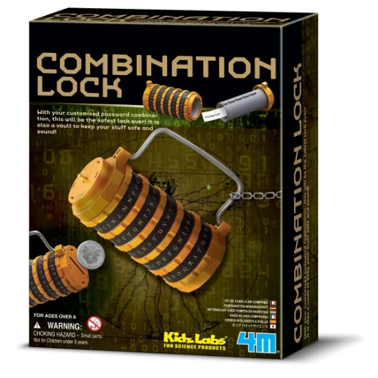 Make A Combination Lock | 4M | Make & Do | Mulberry Bush