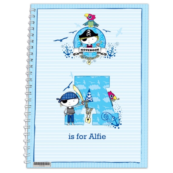 Pirate Notebook - Personalised