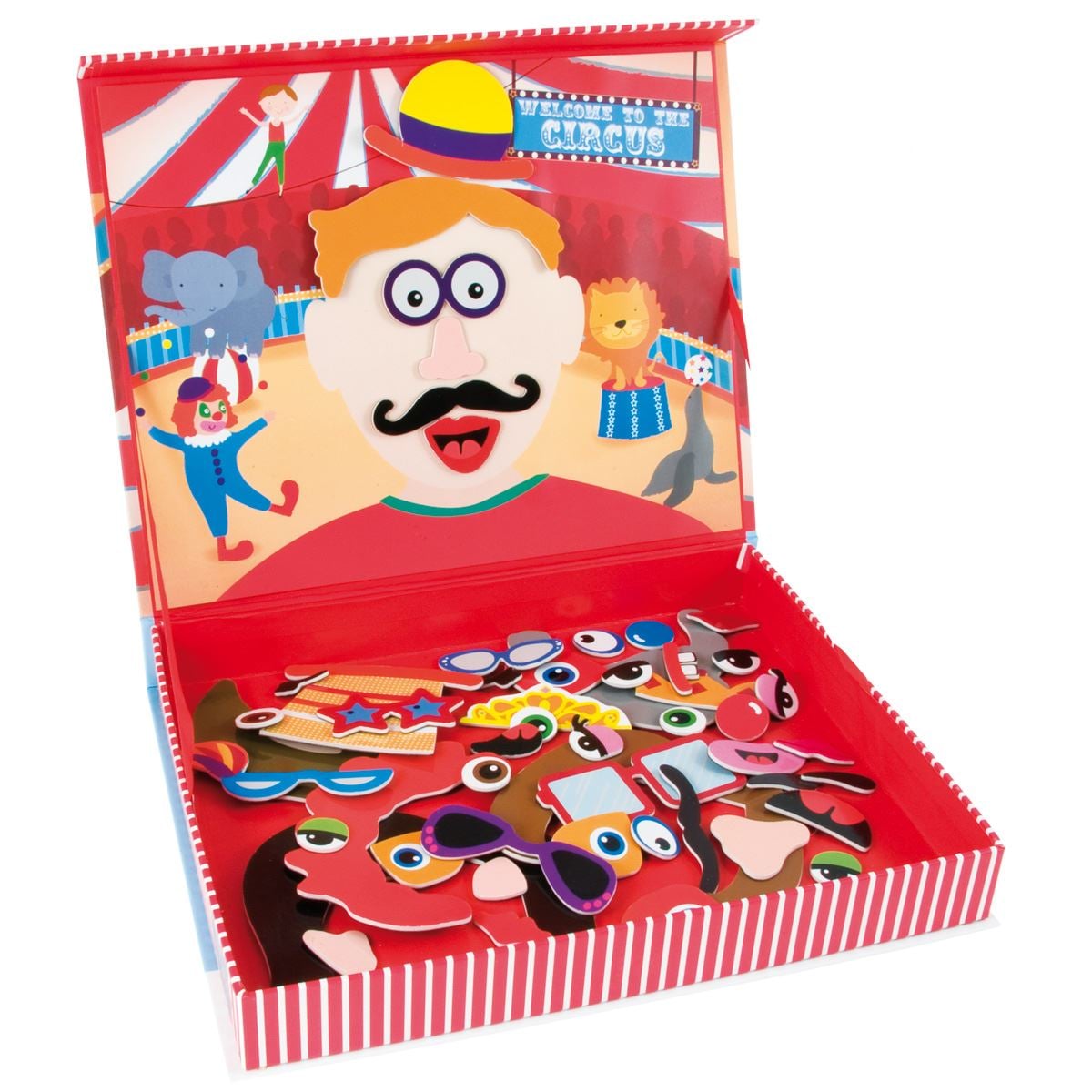Magnetic Mix & Match Box - Funny Faces | Role Play Toys