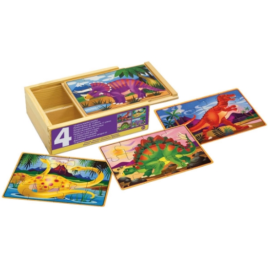 Dinosaur Puzzles Box