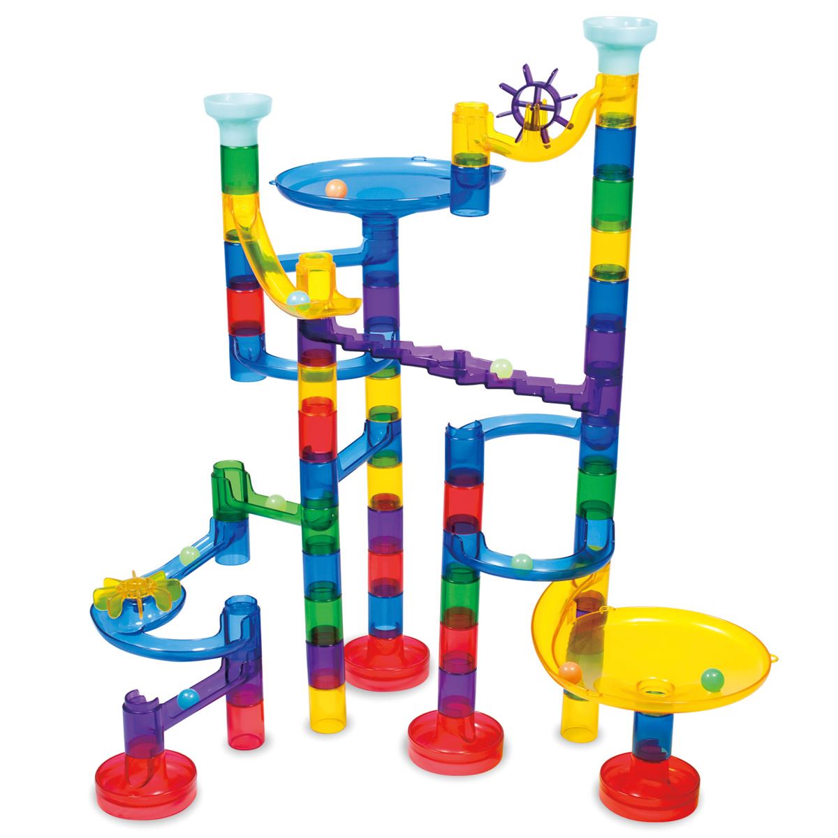Glow Super Marble Run, Construction and Building Toys