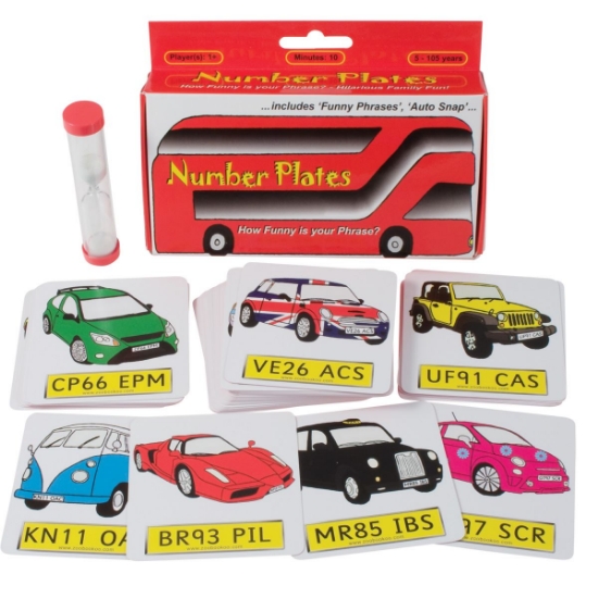 Number Plates Game | Zoobookoo | Travel Games