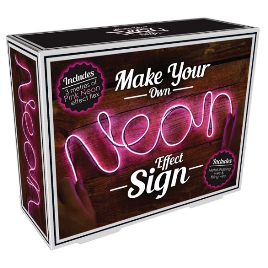 Make Your Own Neon Sign - Pink