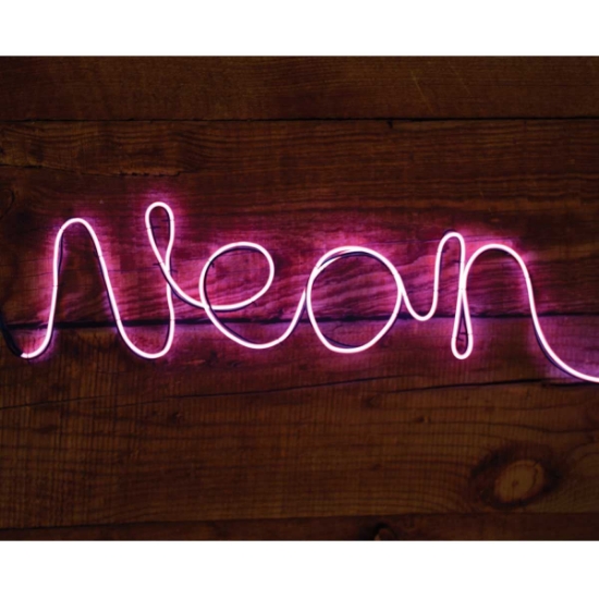 Make Your Own Neon Sign - Pink | Room Accessories | Mulberry Bush