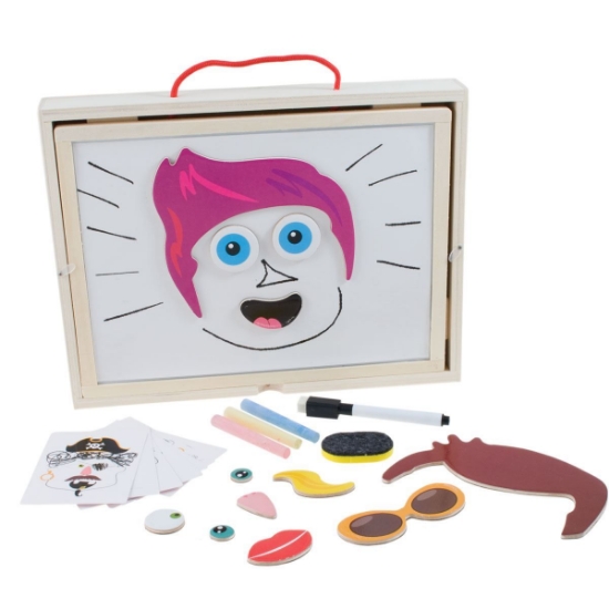Magnetic Faces Activity Box