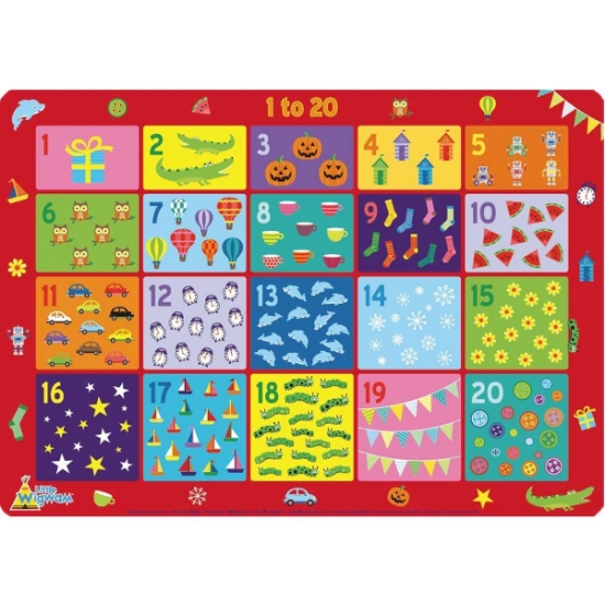 Placemat - 1 to 20