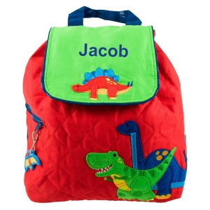 Picture of Personalised Dinosaur Quilted Backpack