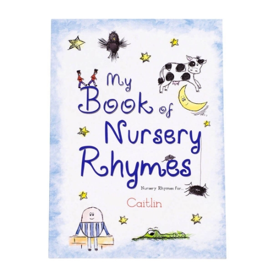 My Book of Nursery Rhymes - Personalised Book