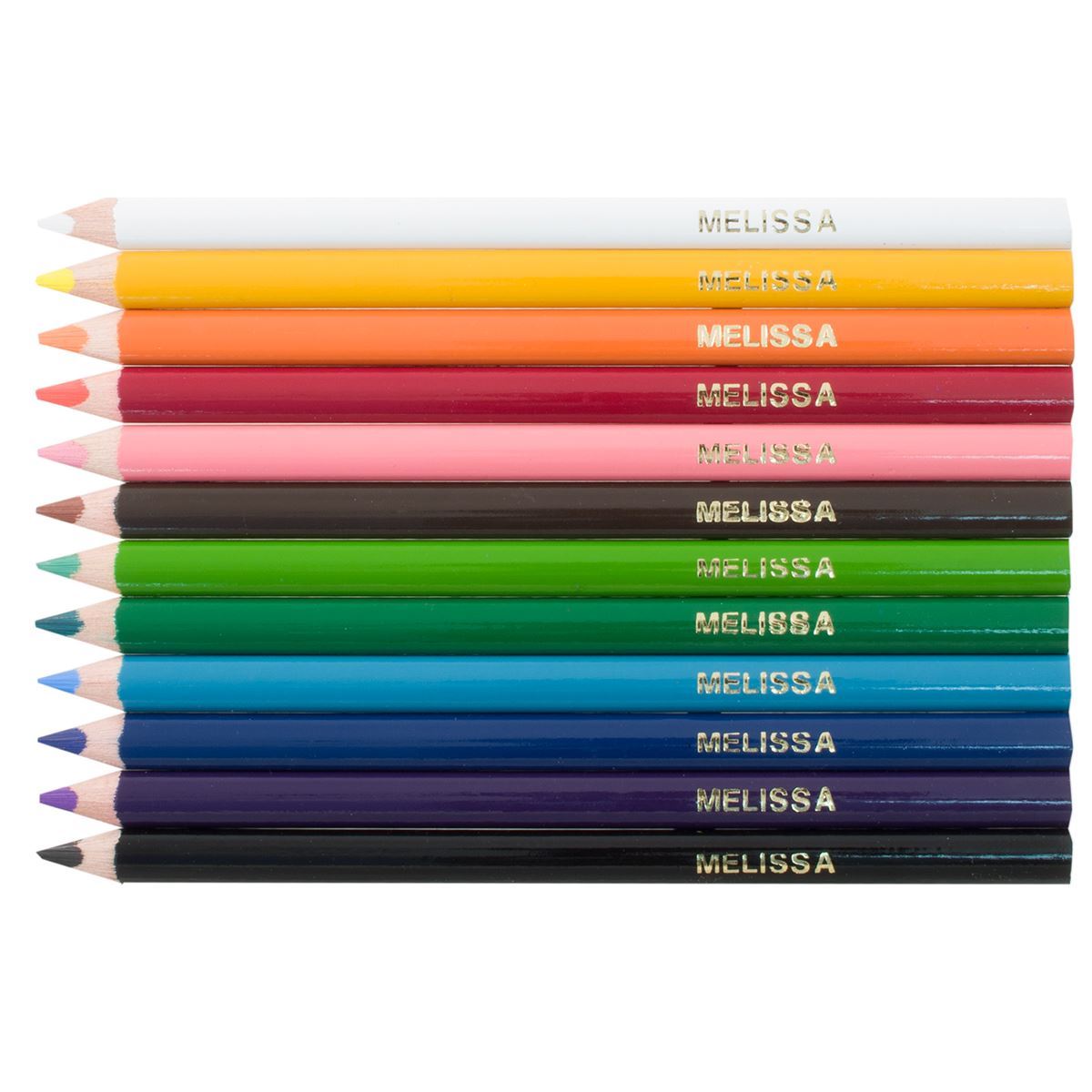 36 Personalised Colouring Pencils