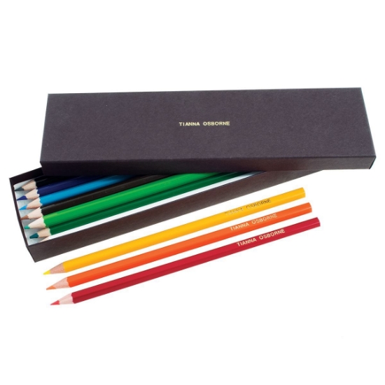Box of Named Colouring Pencils