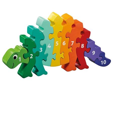 Picture of Dinosaur 1-10 Number Puzzle