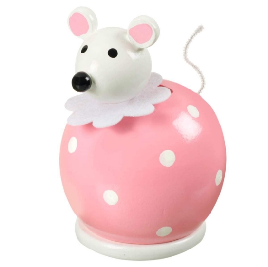 Pink Mouse Money Box